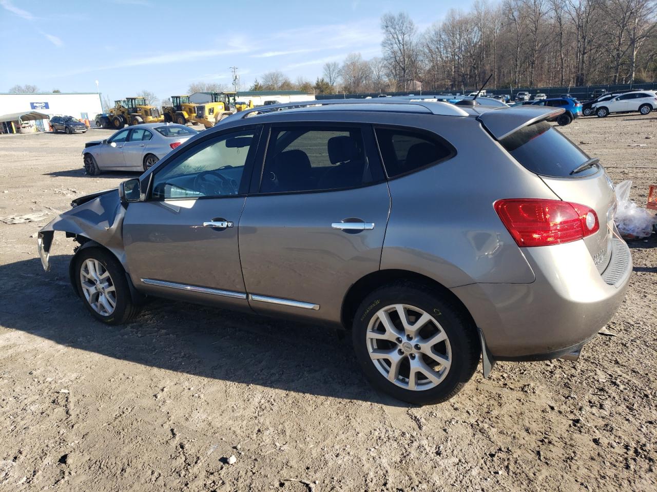 2011 Nissan Rogue VIN JN8AS5MV9BW670698 Copart auction photo, front end damage thumbnail 2