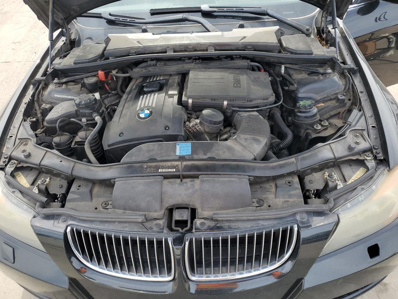 2008 BMW 3er VIN WBAVD53578A285636 Copart auction photo, front end damage thumbnail 11