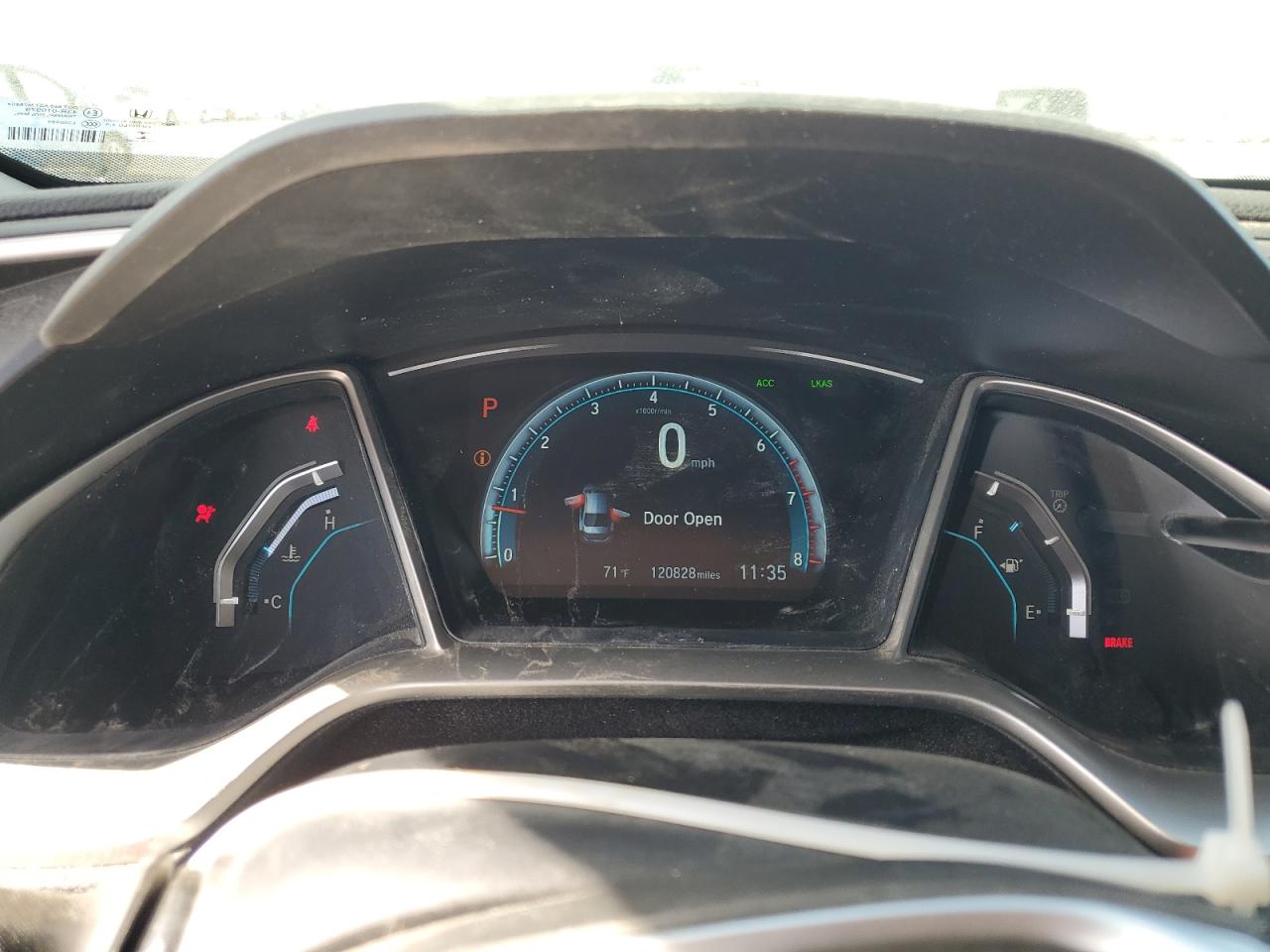 2016 Honda Civic VIN 2HGFC1F94GH641138 Copart auction photo, front end damage thumbnail 9