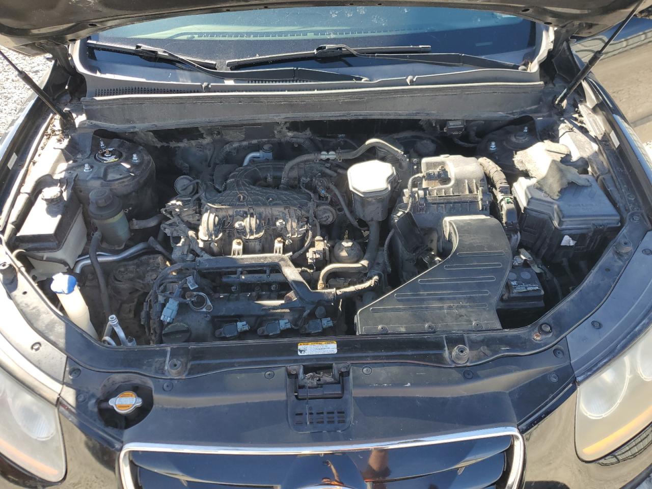 2010 Hyundai Santa Fe VIN 5NMSHDAGXAH361094 Copart auction photo, mechanical / minor dent/scratches damage thumbnail 12
