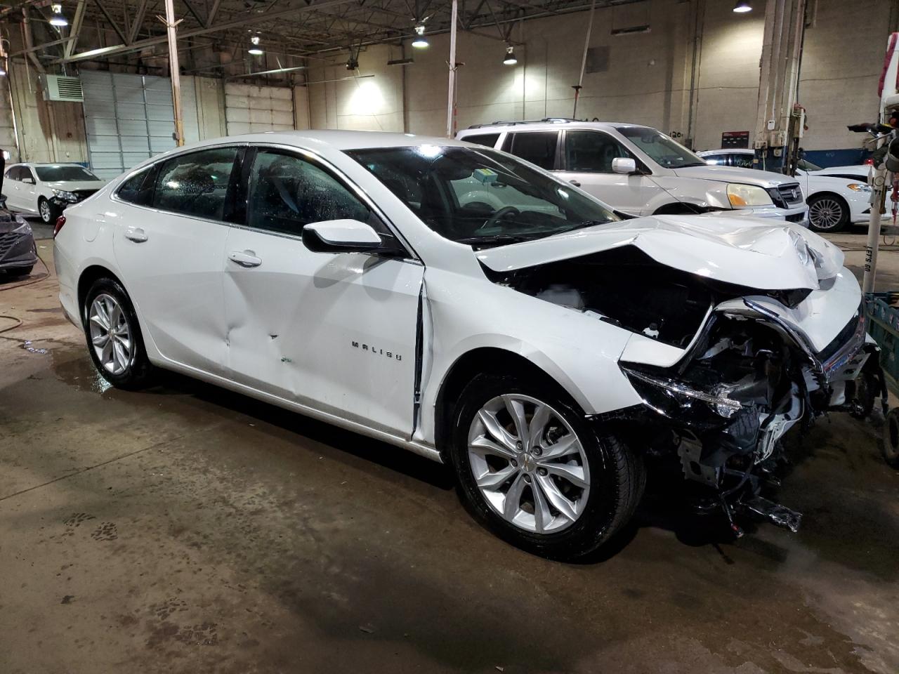 2023 Chevrolet Malibu VIN 1G1ZD5ST1PF190004 Copart auction photo, front end / side damage thumbnail 4