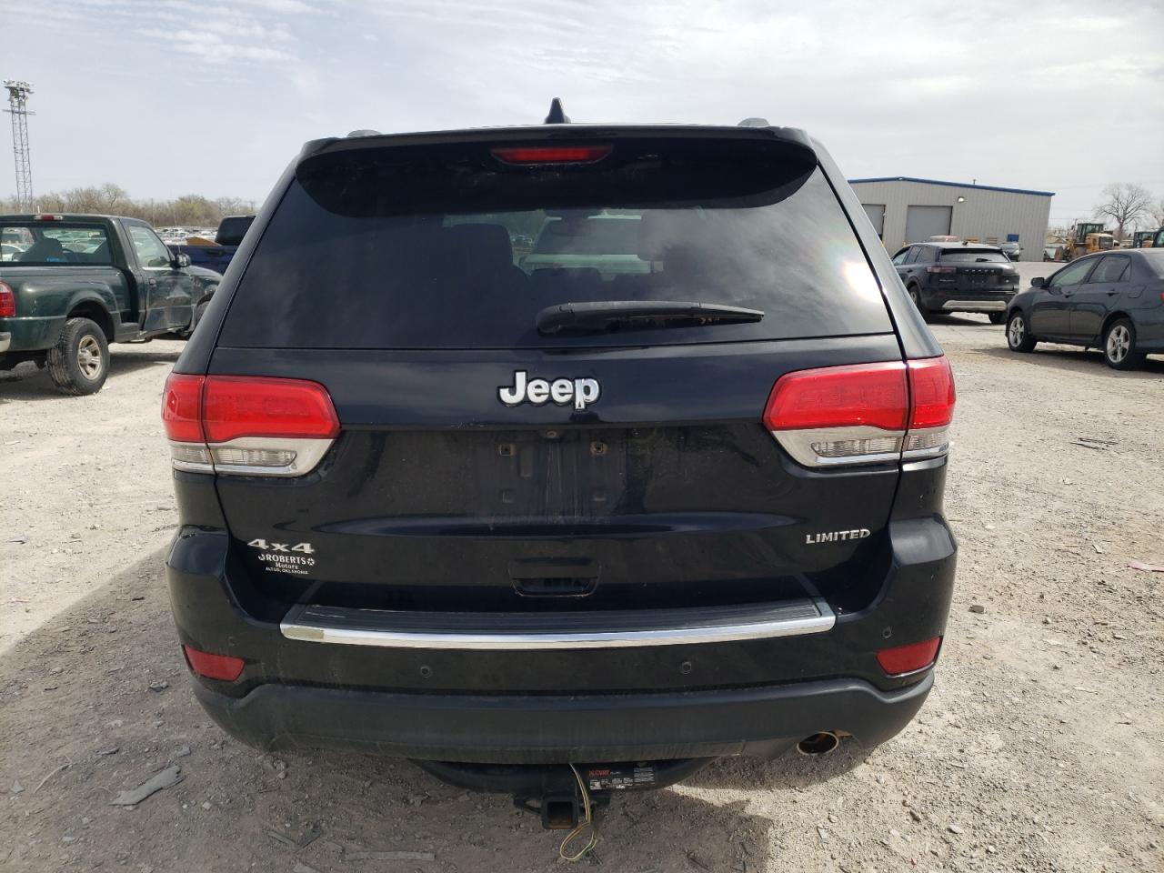 2017 Jeep Grand Cherokee VIN 1C4RJFBG0HC711497 Copart auction photo, side / undercarriage damage thumbnail 6