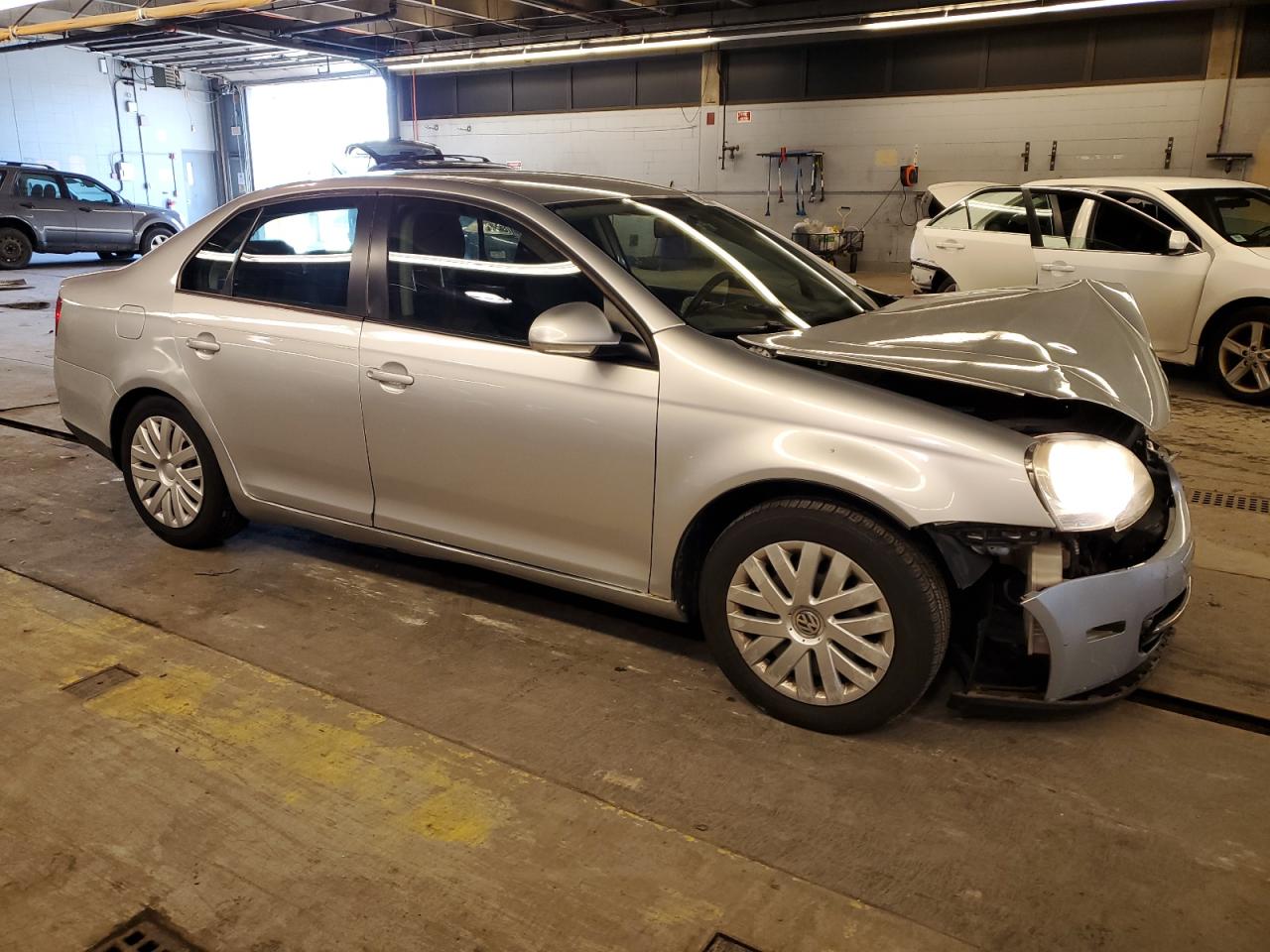 2010 Volkswagen Jetta VIN 3VWJZ7AJ9AM003856 Copart auction photo, front end / minor dent/scratches damage thumbnail 4