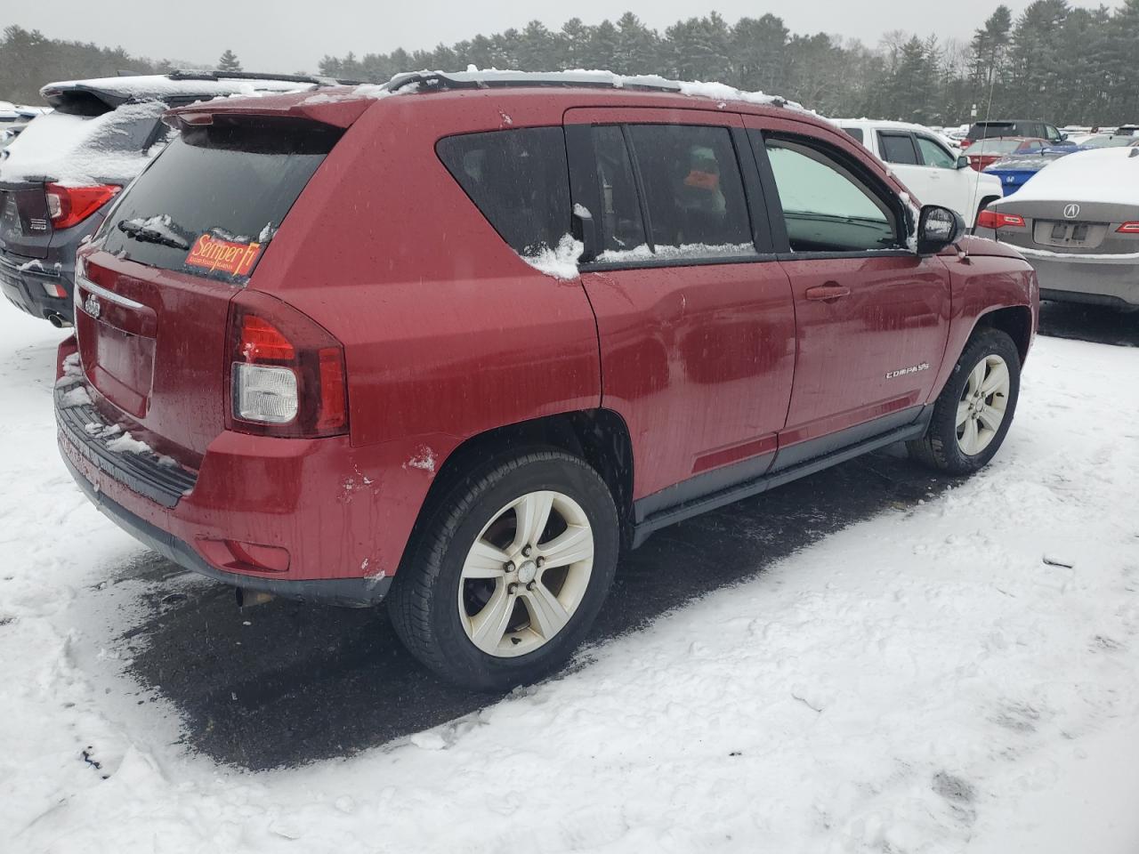 2017 Jeep Compass VIN 1C4NJDBB0HD106462 Copart auction photo, biohazard/chemical damage thumbnail 3