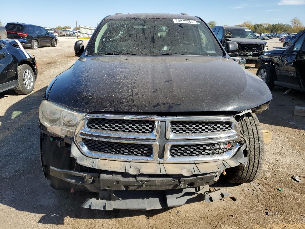 2013 Dodge Durango VIN 1C4RDJDG9DC664410 Copart auction photo, front end / minor dent/scratches damage thumbnail 5