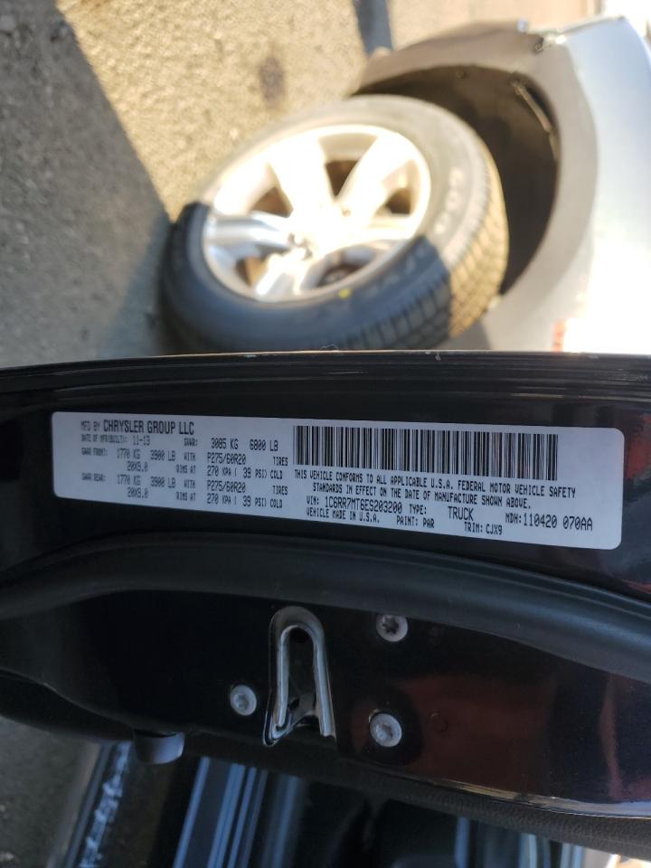 2014 RAM 1500 VIN 1C6RR7MT6ES203200 Copart auction photo, front end / minor dent/scratches damage thumbnail 14