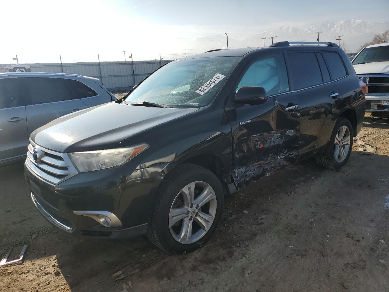2012 Toyota Highlander VIN 5TDDK3EH9CS147009