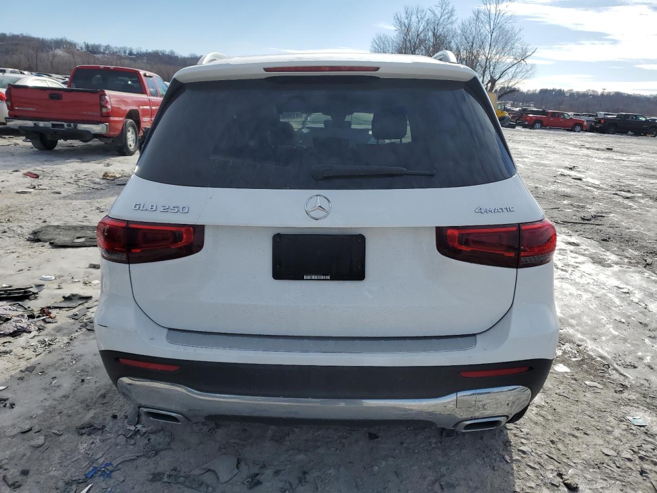 2021 Mercedes-Benz GLB VIN W1N4M4HB0MW136501 Copart auction photo, all over / front end damage thumbnail 6