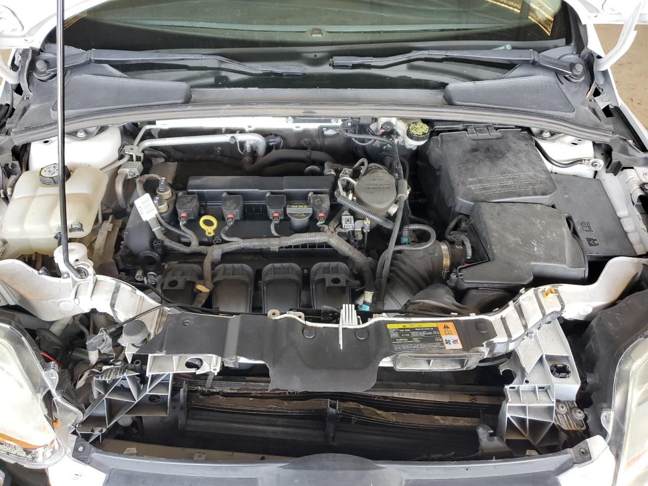 2013 Ford Focus VIN 1FADP3K21DL132224 Copart auction photo, front end damage thumbnail 11