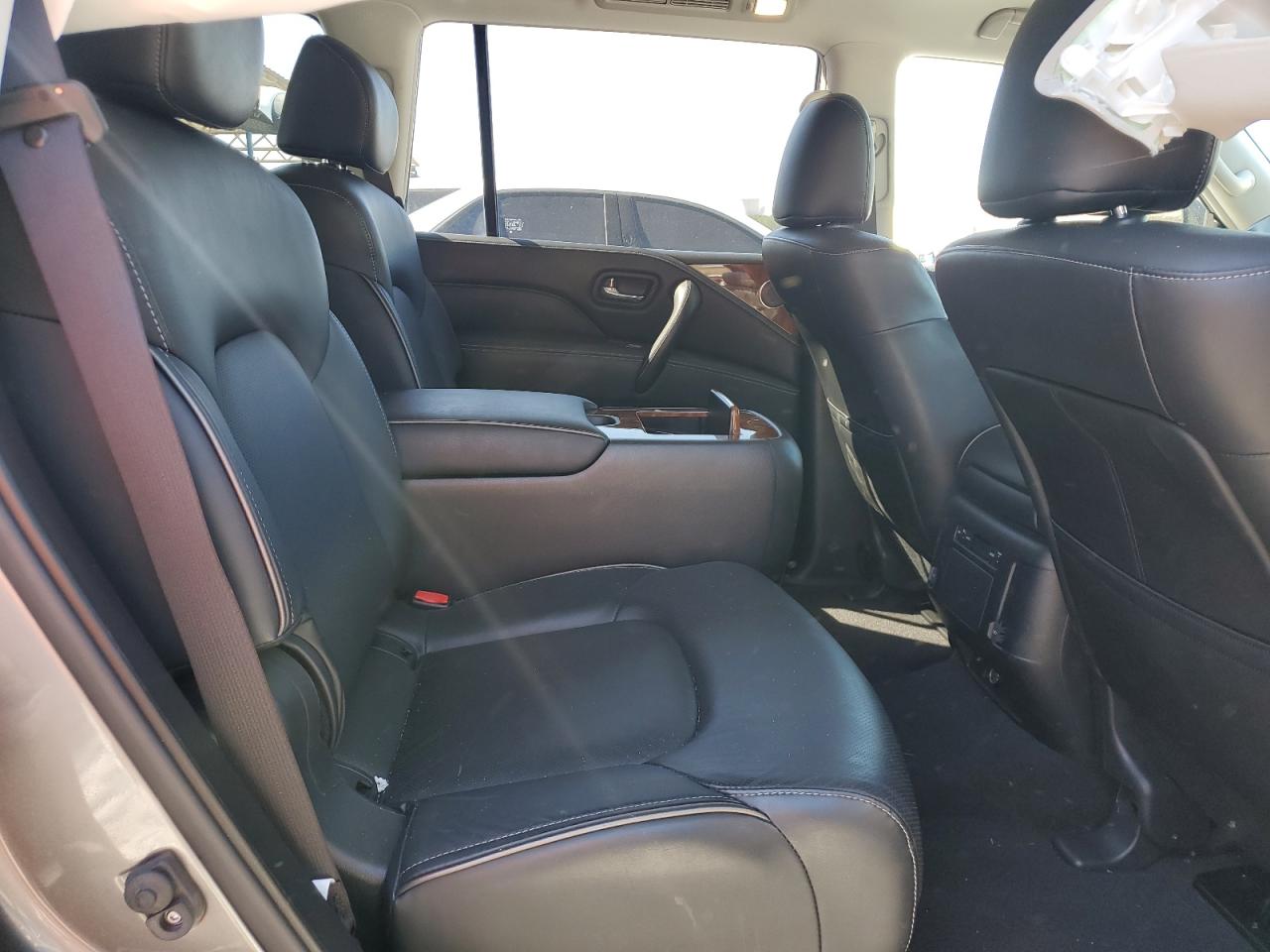 2019 Infiniti QX80 VIN JN8AZ2NF4K9685819 Copart auction photo, front end / side damage thumbnail 11