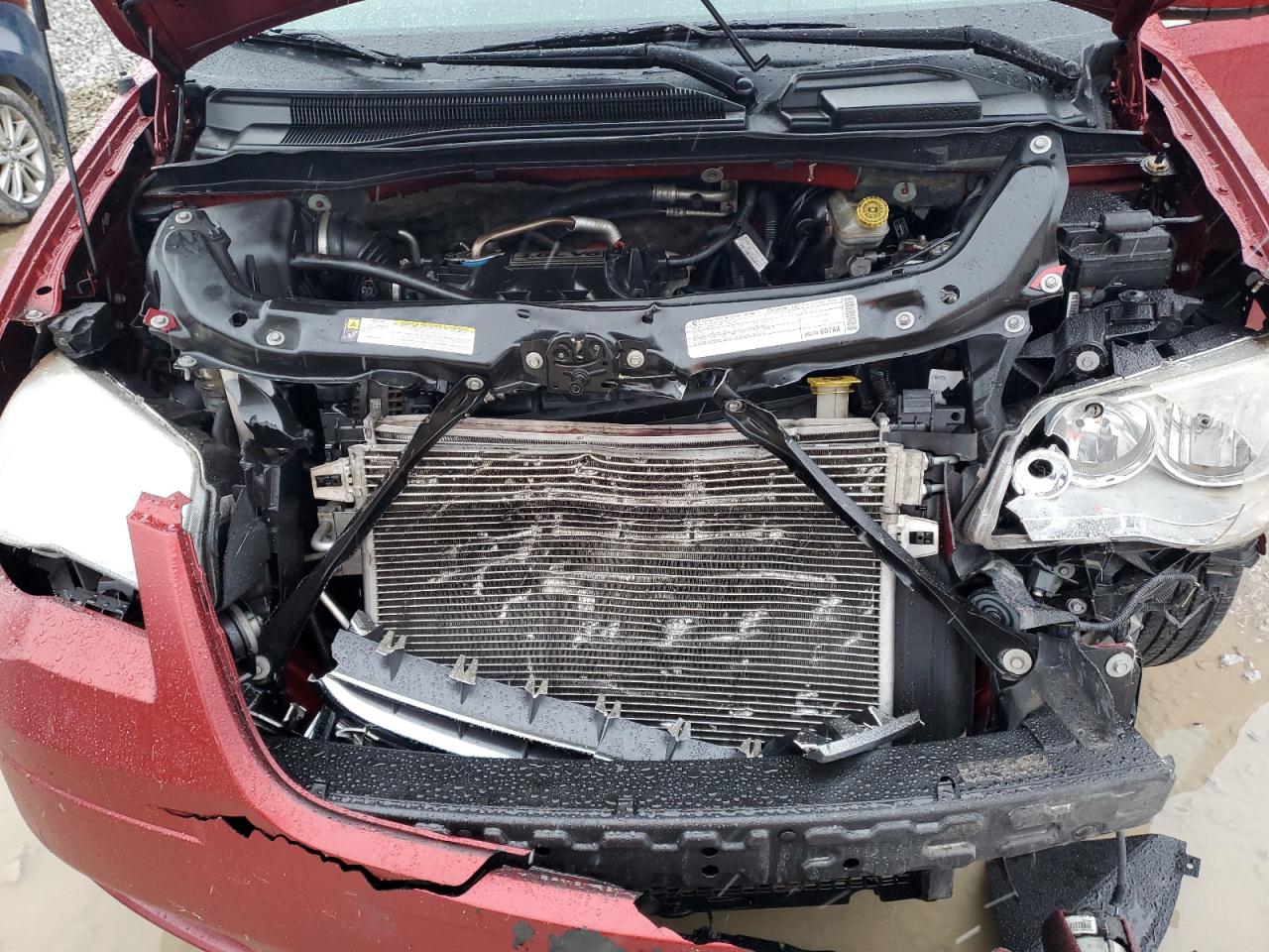 2009 Chrysler Town & Country VIN 2A8HR54119R508384 Copart auction photo, front end damage thumbnail 12