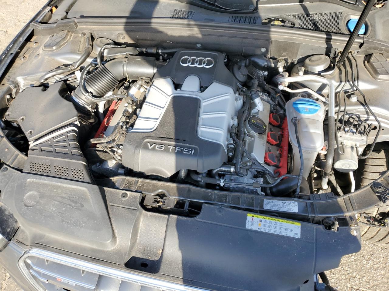 2014 Audi RS5 VIN WAUCGAFH1EN003671 Copart auction photo, front end damage thumbnail 11