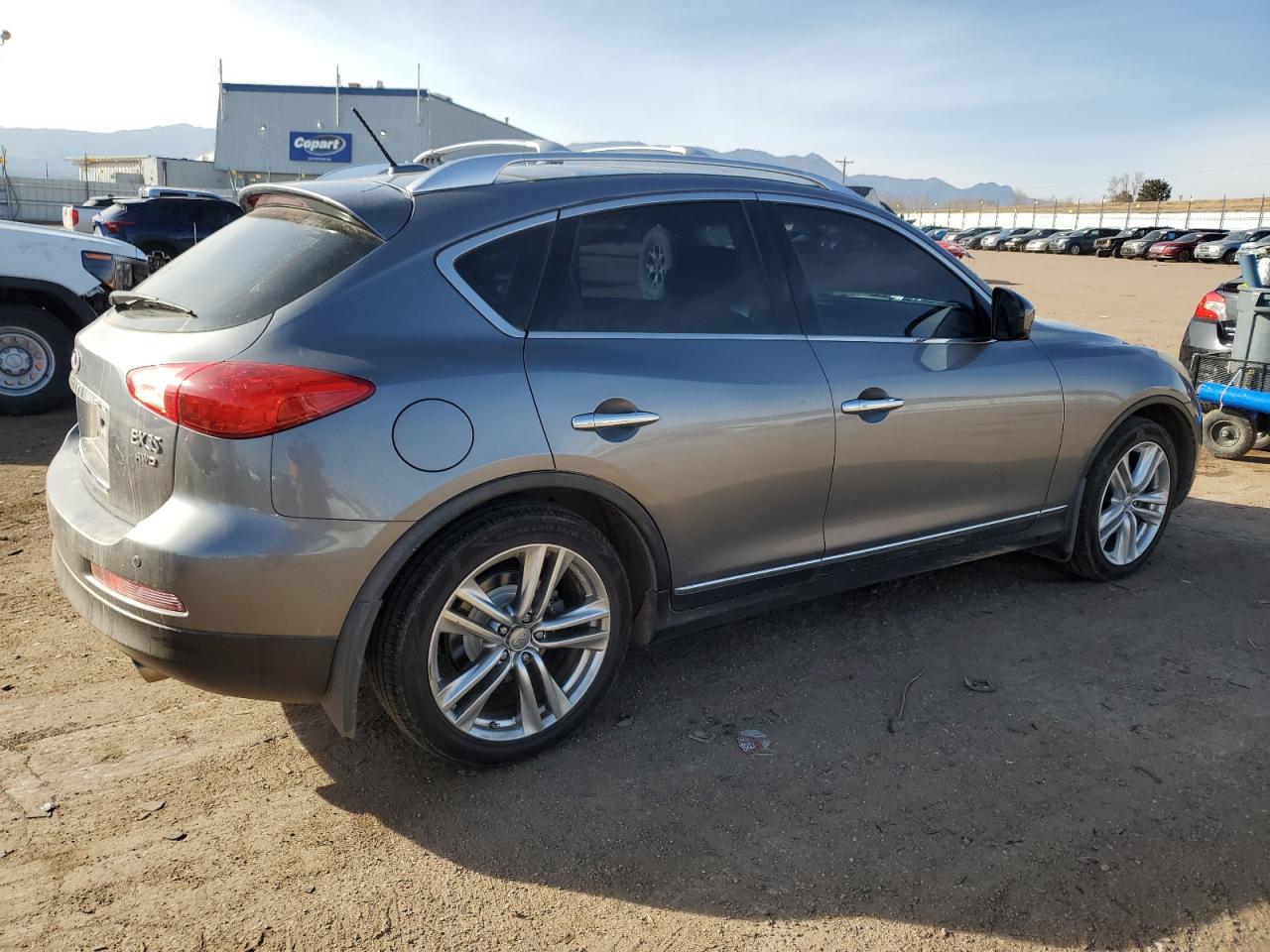 2012 Infiniti EX VIN JN1AJ0HR3CM452013 Copart auction photo, hail damage thumbnail 3