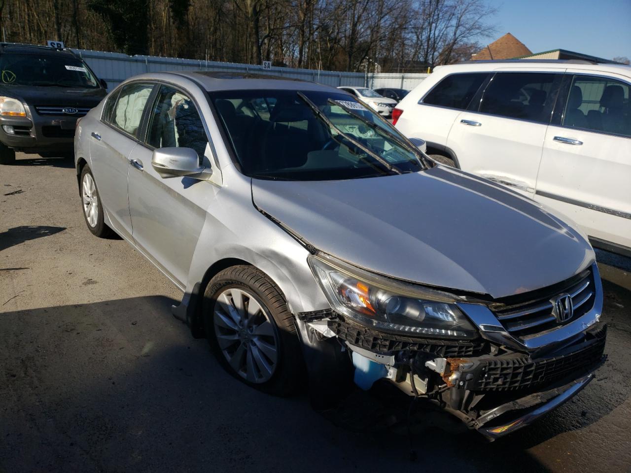 2013 Honda Accord VIN 1HGCR2F89DA142442 Copart auction photo, front end damage thumbnail 4