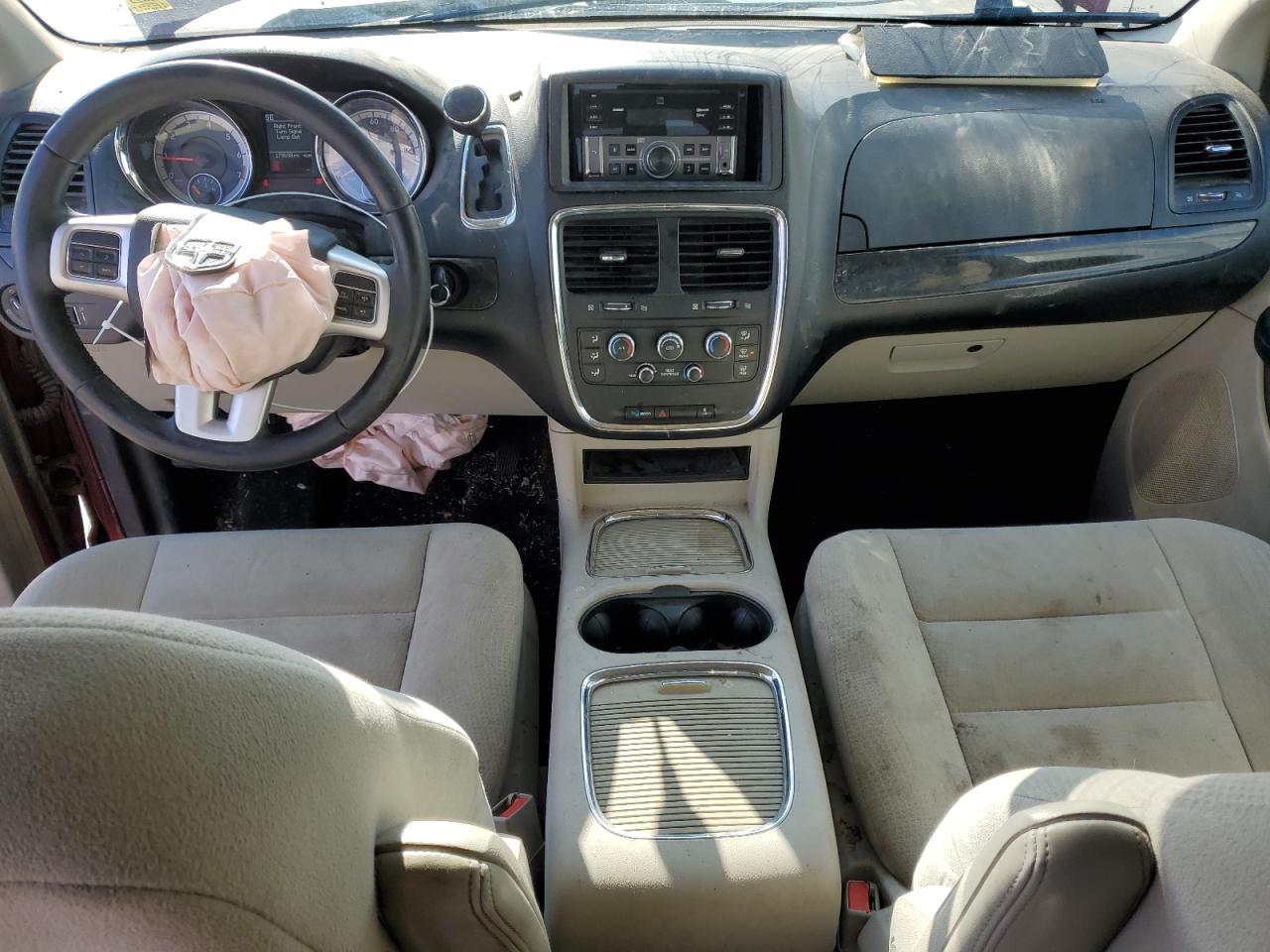 2015 Dodge Caravan VIN 2C4RDGCG9FR658475 Copart auction photo, front end damage thumbnail 8
