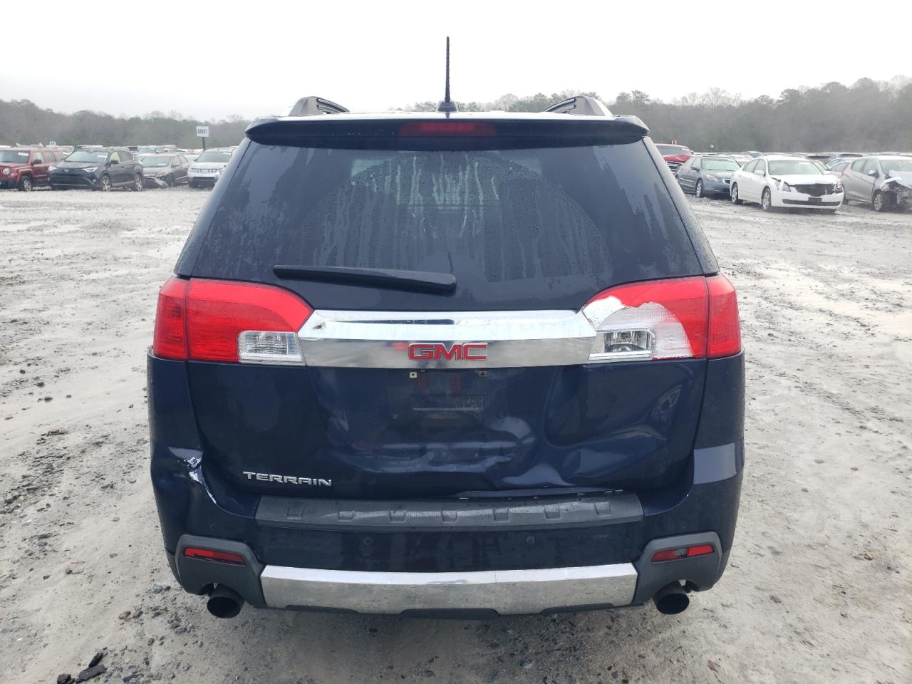 2015 GMC Terrain VIN 2GKFLTE38F6243128 Copart auction photo, front end / rear end damage thumbnail 6