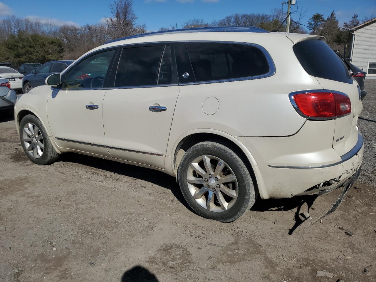 2014 Buick Enclave VIN 5GAKVCKD8EJ244767 Copart auction photo, rear end damage thumbnail 2