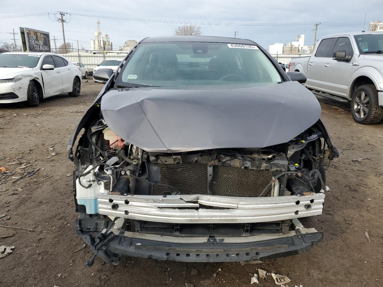 2018 Toyota Prius VIN JTDKBRFU8J3601206 Copart auction photo, front end / rear end damage thumbnail 5
