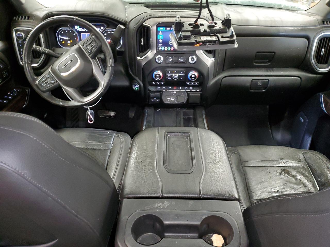 2020 GMC Sierra VIN 1GT49RE77LF228158 Copart auction photo, all over damage thumbnail 8
