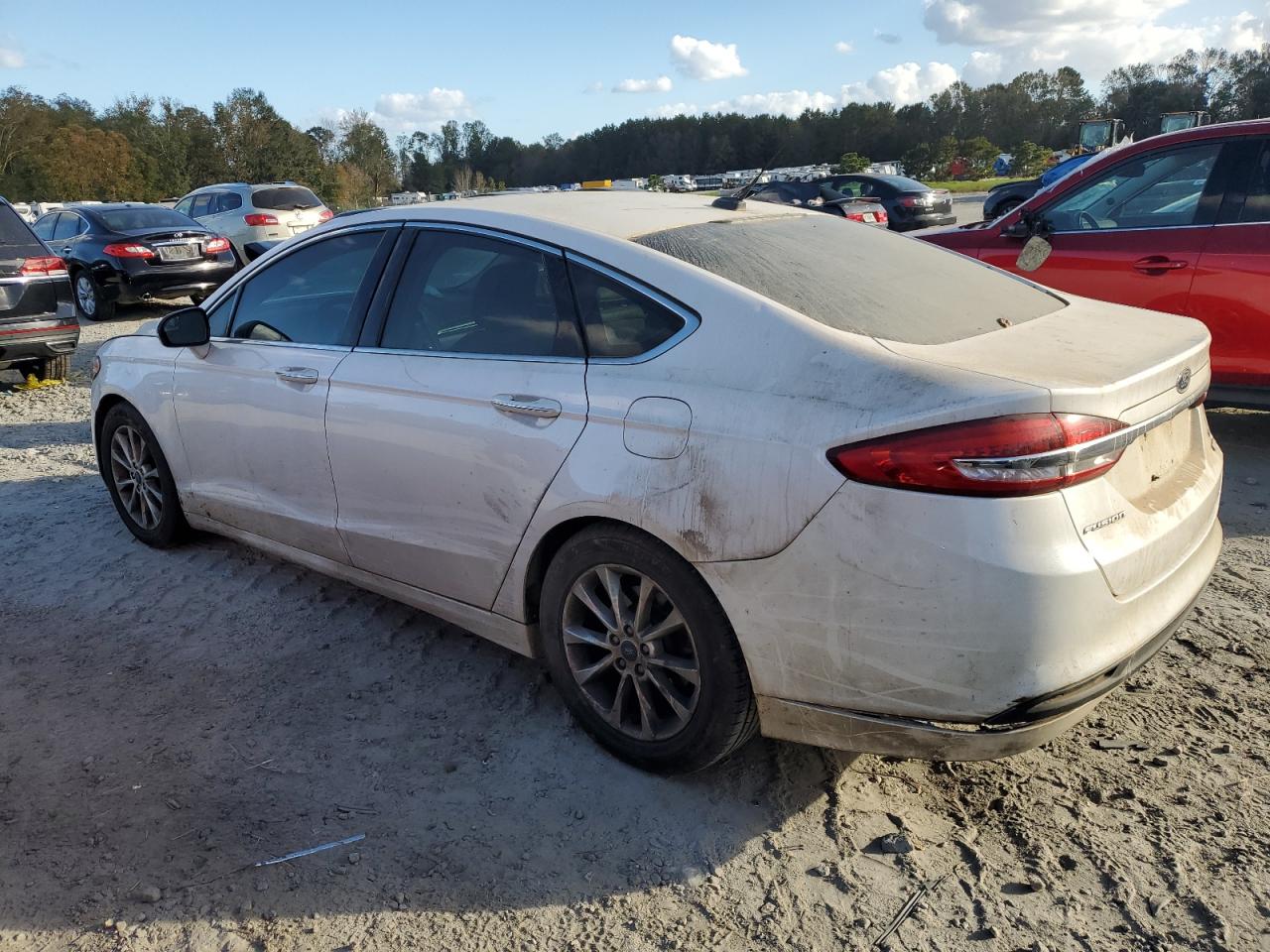 2017 Ford Fusion VIN 3FA6P0HD3HR124942 Copart auction photo, front end damage thumbnail 2