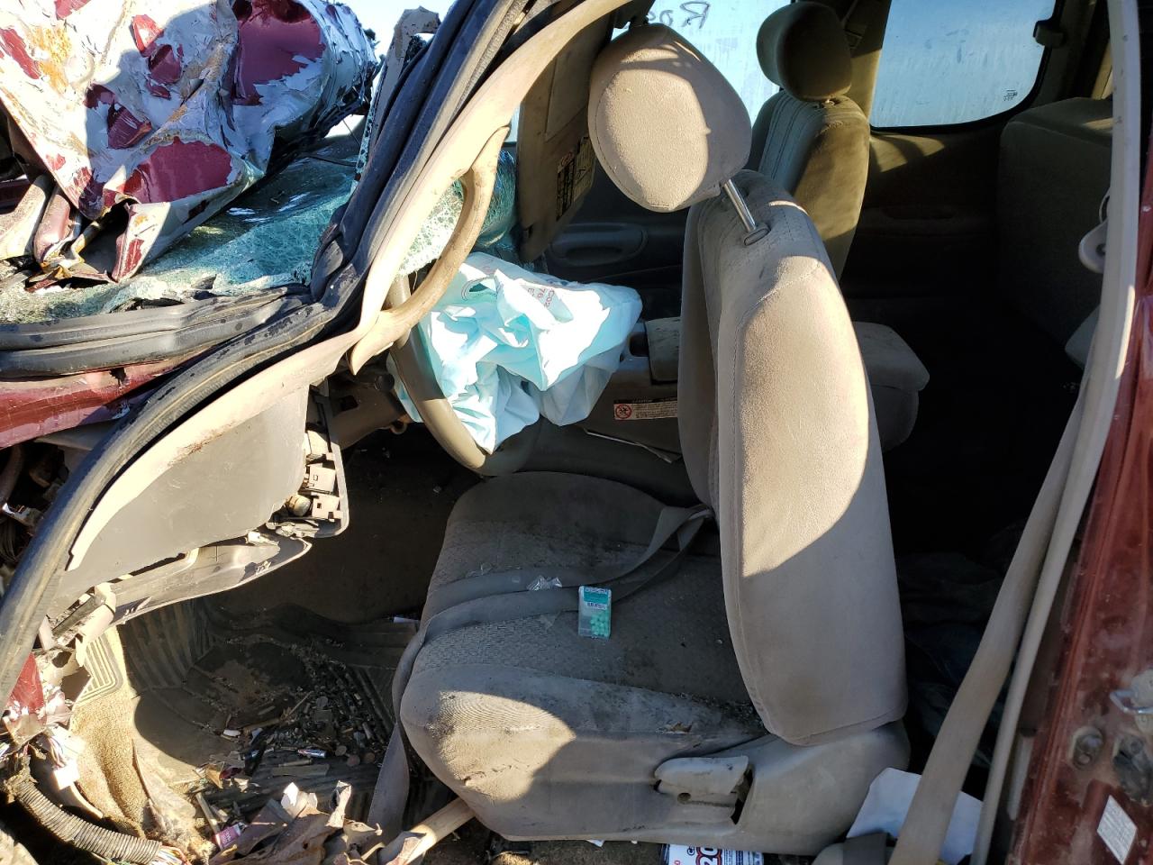 2003 Toyota Tundra VIN 5TBBT44133S371433 Copart auction photo, front end / side damage thumbnail 7