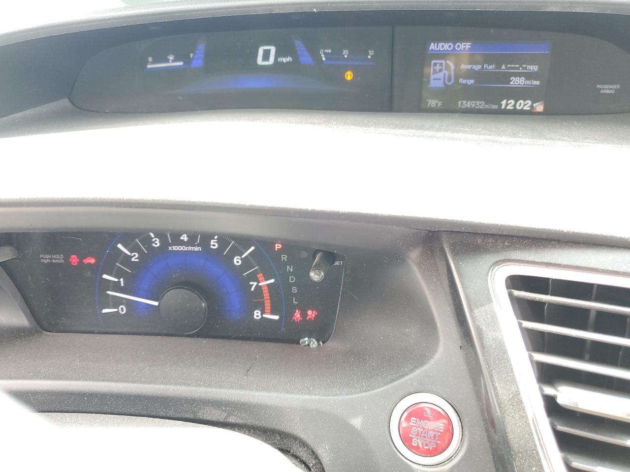 2014 Honda Civic VIN 19XFB2F98EE025636 Copart auction photo, all over damage thumbnail 9