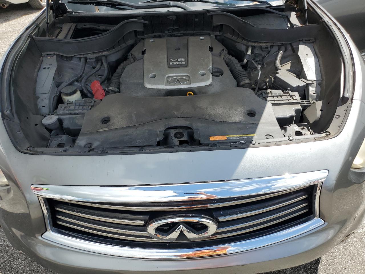 2013 Infiniti FX VIN JN8CS1MU2DM141035 Copart auction photo, water/flood damage thumbnail 12