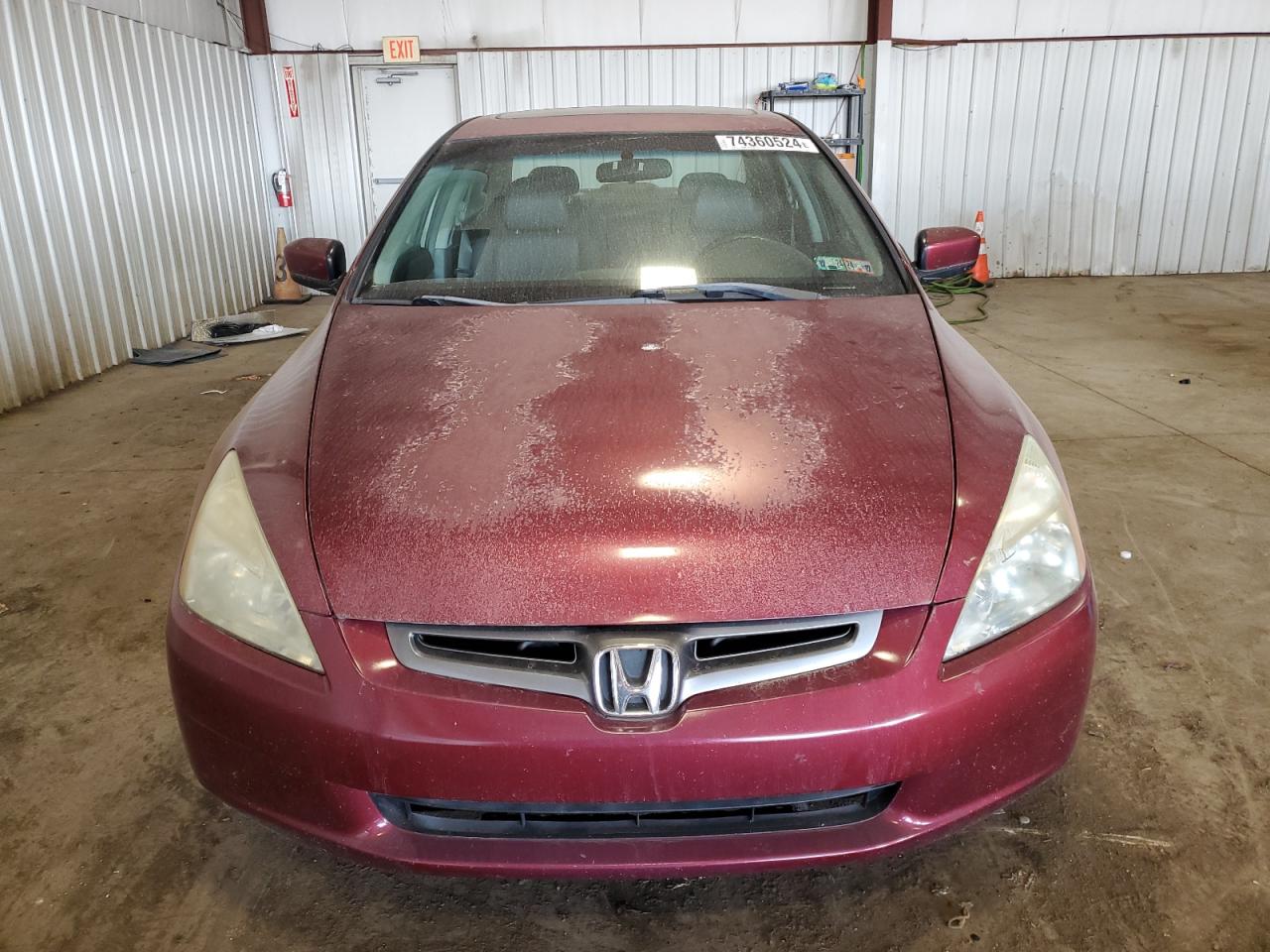 2004 Honda Accord VIN 1HGCM66574A084472 Copart auction photo, rear end damage thumbnail 5