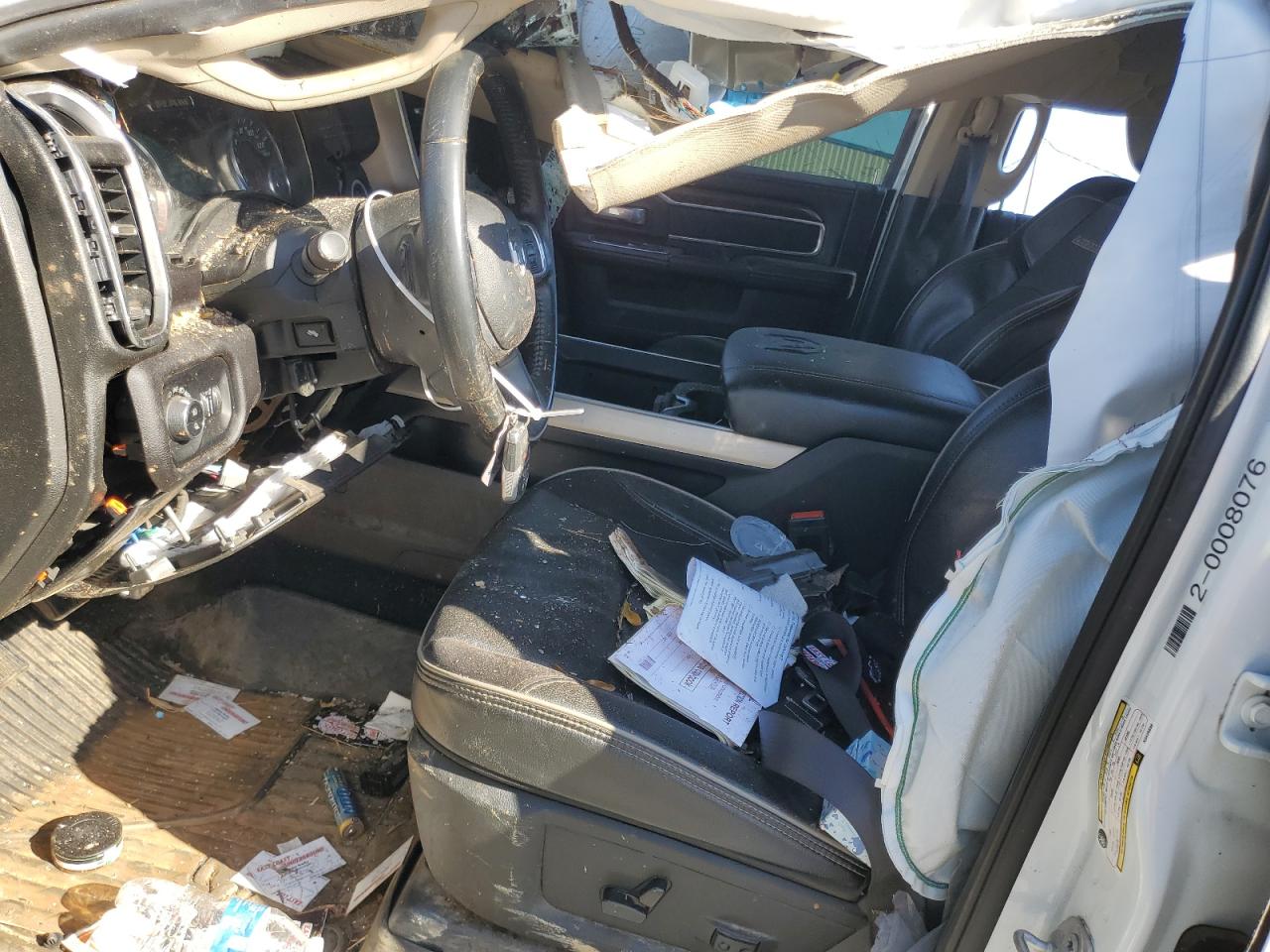 2022 RAM 2500 VIN 3C6UR5FL5NG438898 Copart auction photo, rollover damage thumbnail 7