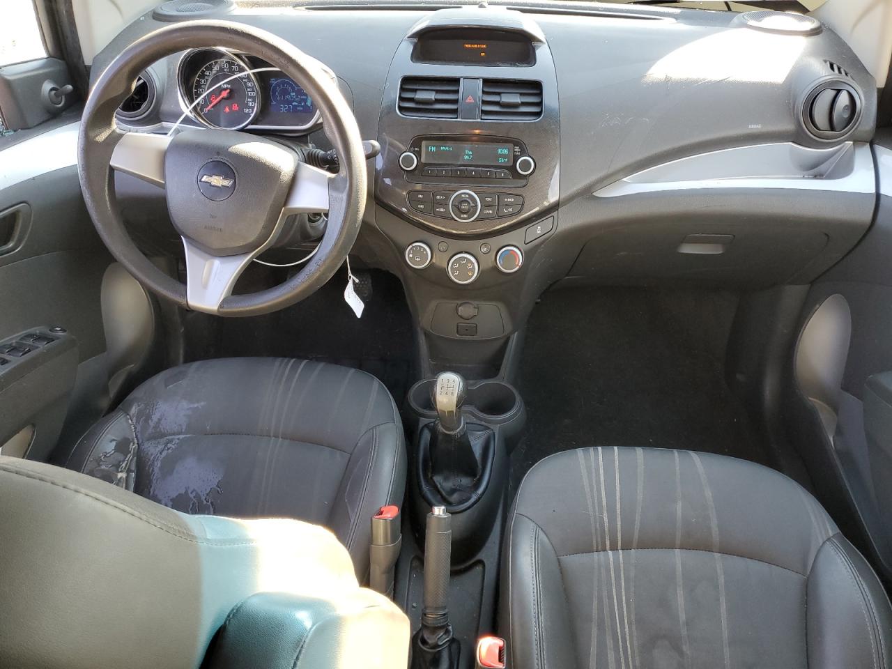 2014 Chevrolet Spark VIN KL8CA6S97EC404078 Copart auction photo, side / rear end damage thumbnail 8