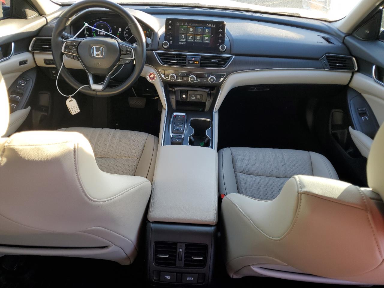 2022 Honda Accord VIN 1HGCV3F5XNA025591 Copart auction photo, rear end / frame damage damage thumbnail 8