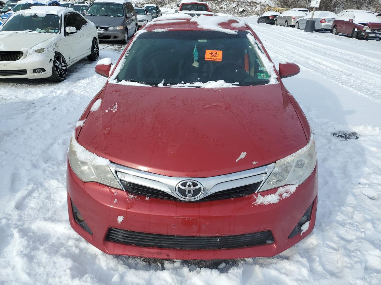 2014 Toyota Camry VIN 4T4BF1FK6ER346089 Copart auction photo, rear end / side damage thumbnail 5