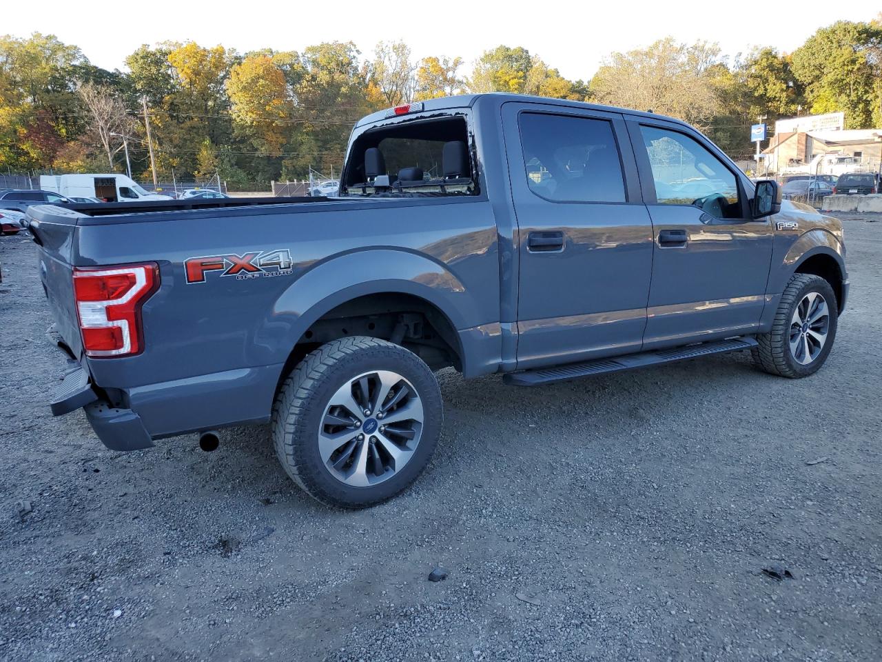 2020 Ford F-150 VIN 1FTEW1E58LFA91809 Copart auction photo, rear end / top/roof damage thumbnail 3