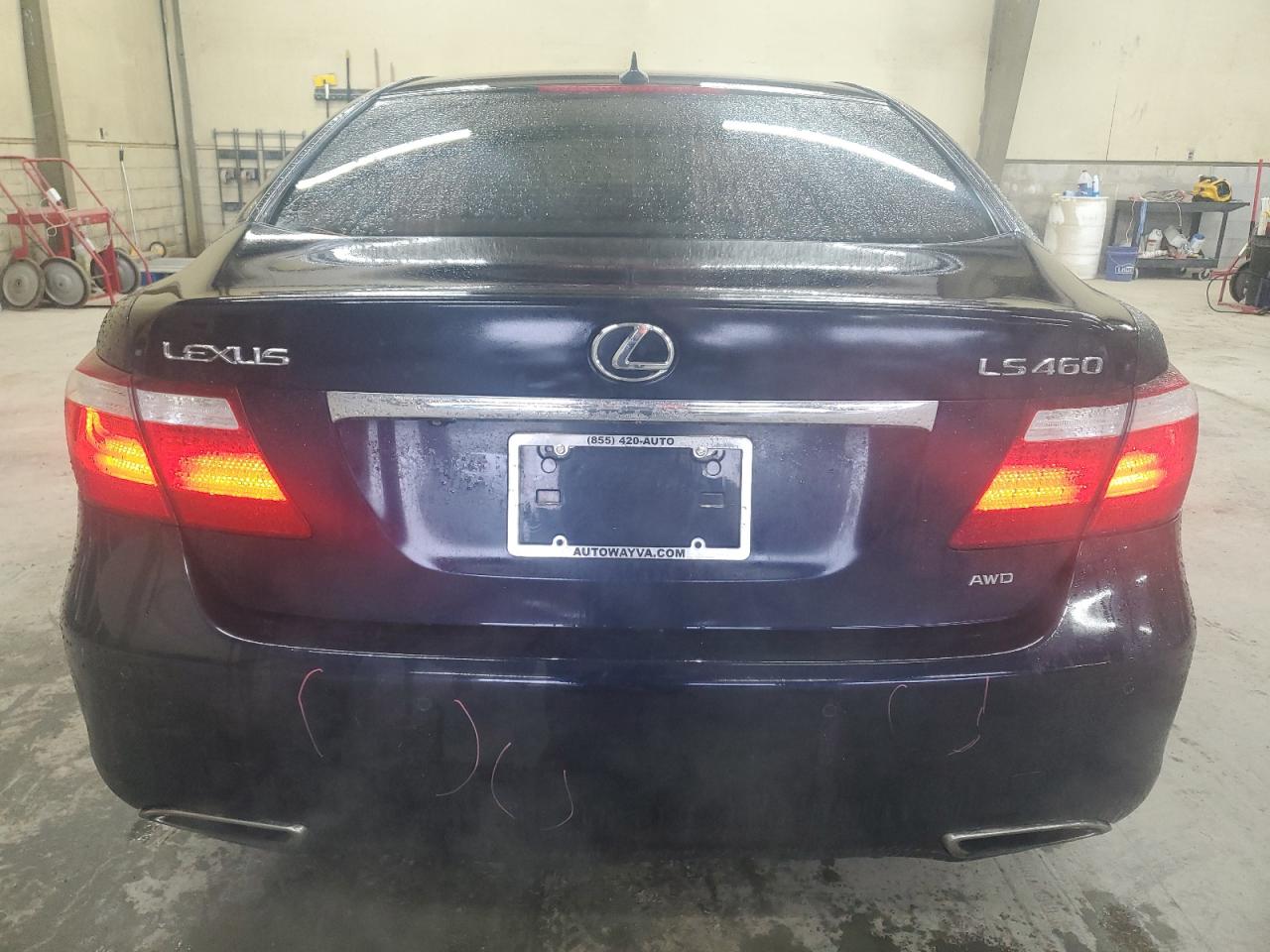 2009 Lexus LS VIN JTHCL46F095001106 Copart auction photo, side / minor dent/scratches damage thumbnail 6
