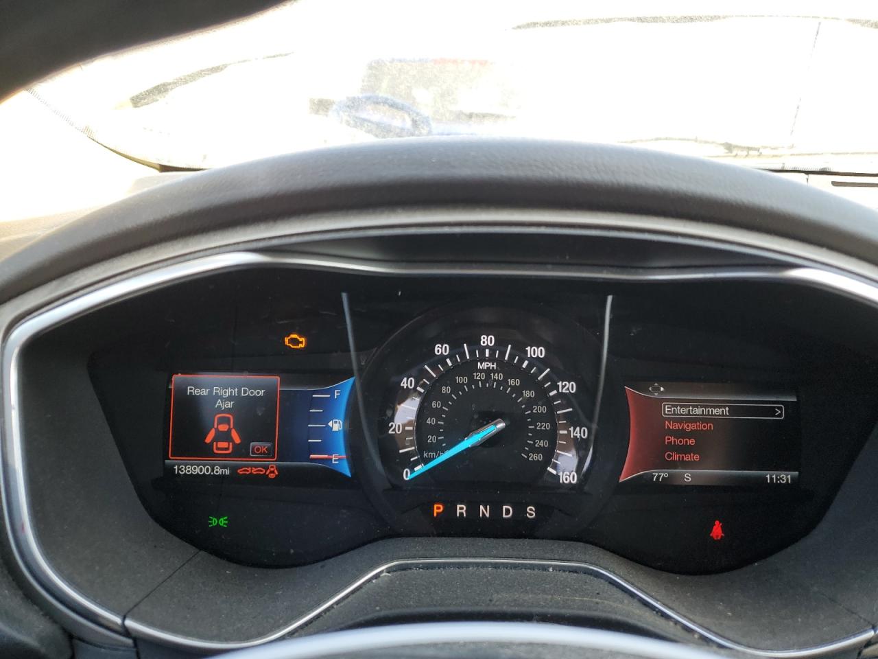 2016 Ford Fusion VIN 3FA6P0H76GR379318 Copart auction photo, rear end / side damage thumbnail 9