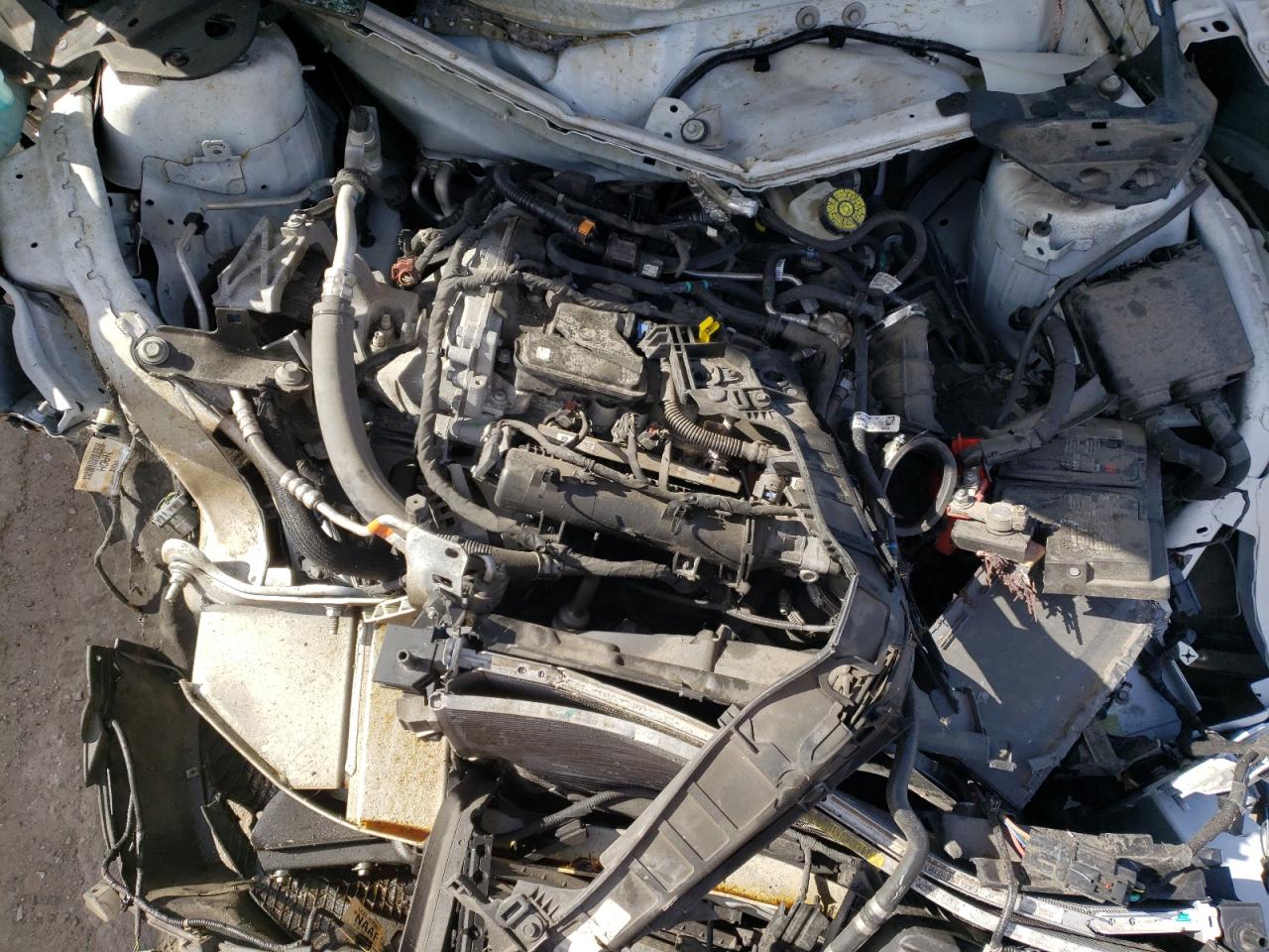 2020 Ford Escape VIN 1FMCU0G63LUC27493 Copart auction photo, all over damage thumbnail 12