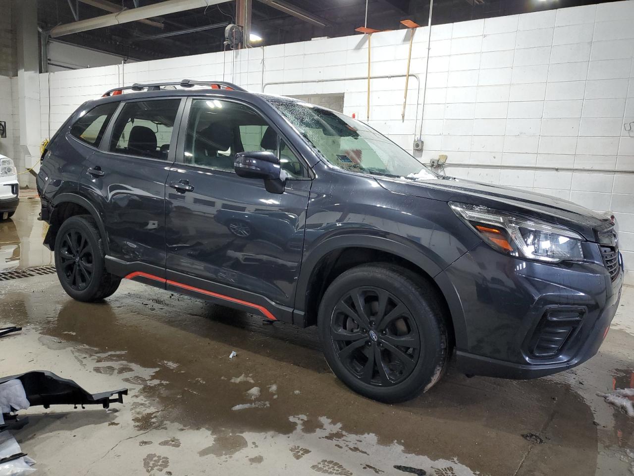 2019 Subaru Forester VIN JF2SKAJC9KH551096 Copart auction photo, rear end / side damage thumbnail 4