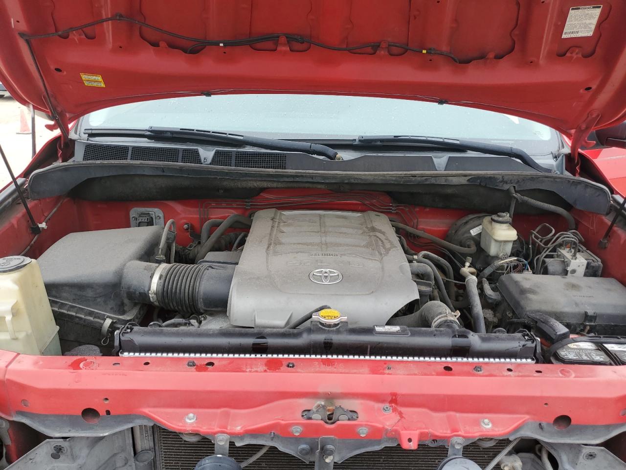 2008 Toyota Tundra VIN 5TFRV54158X035046 Copart auction photo, front end / minor dent/scratches damage thumbnail 12