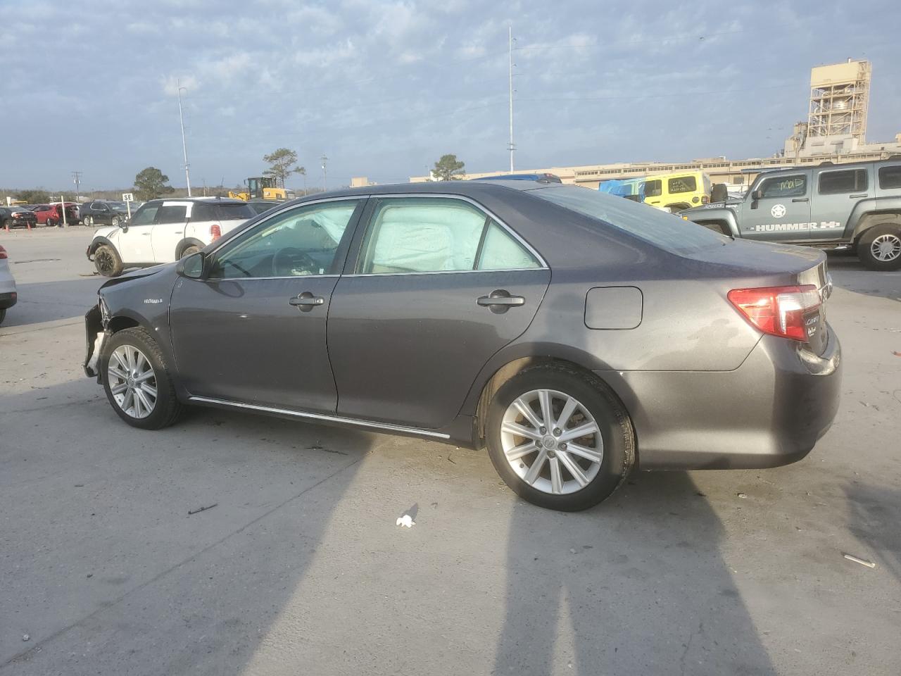 2014 Toyota Camry VIN 4T1BD1FK1EU140355 Copart auction photo, front end damage thumbnail 2