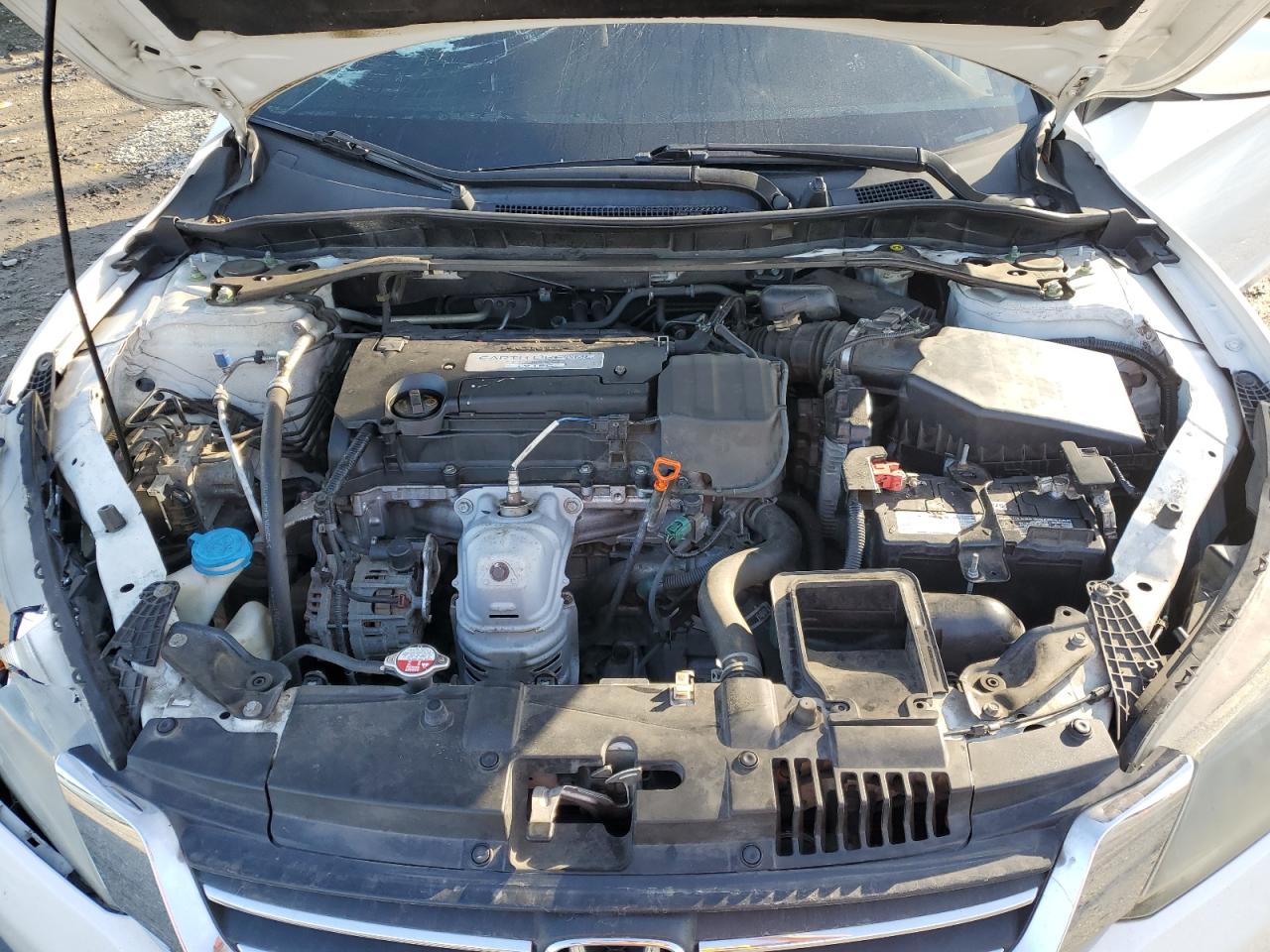 2014 Honda Accord VIN 1HGCR2F50EA254733 Copart auction photo, front end / side damage thumbnail 11