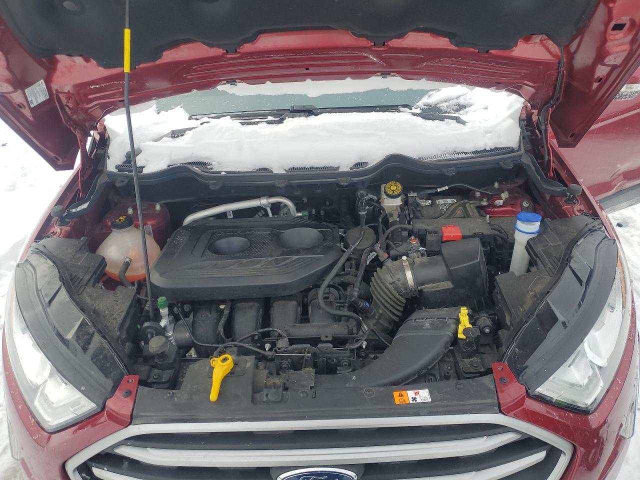 2020 Ford EcoSport VIN MAJ6S3GLXLC317217 Copart auction photo, side damage thumbnail 12