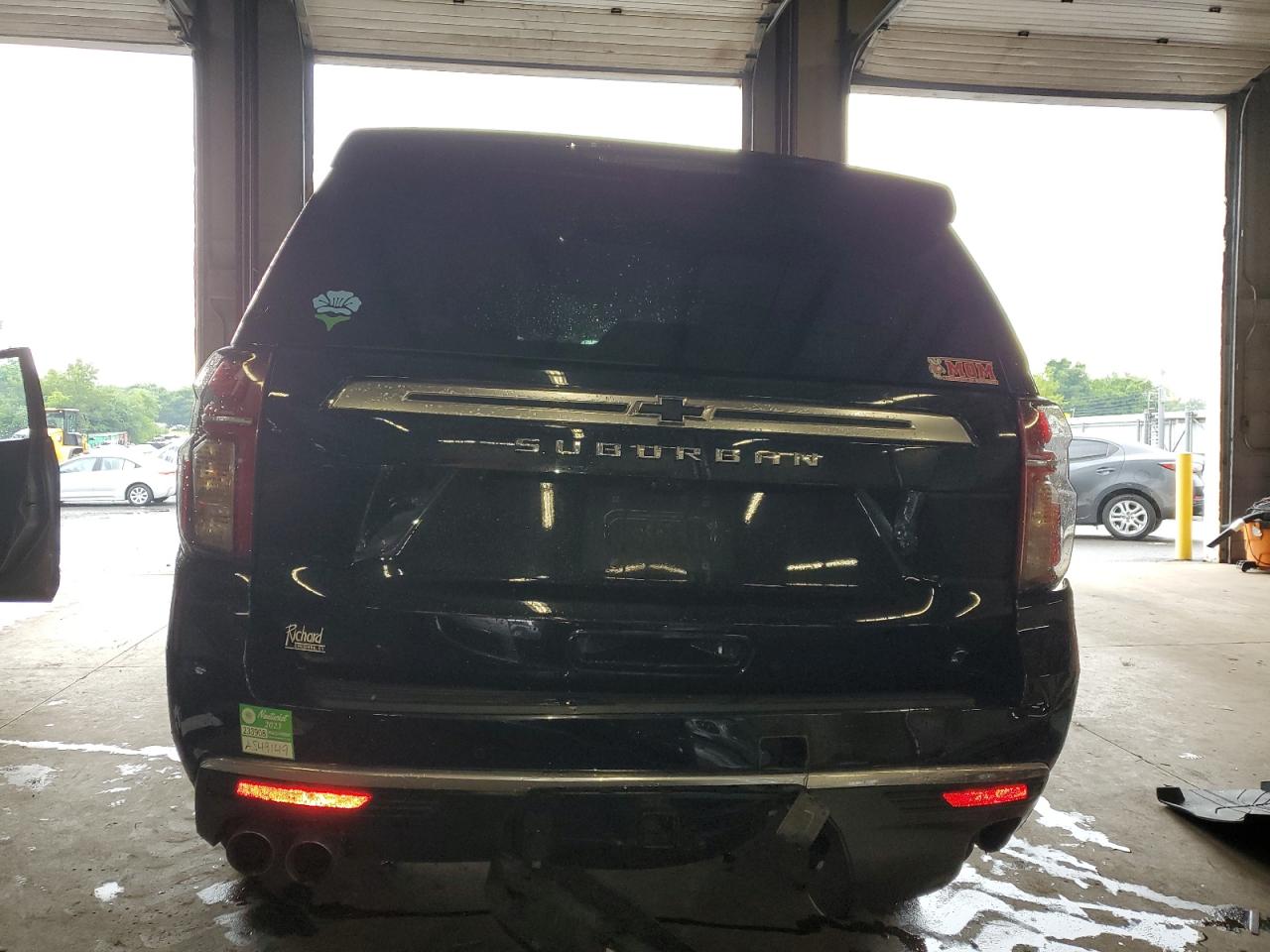 2022 Chevrolet Suburban VIN 1GNSKGKL3NR199753 Copart auction photo, front end damage thumbnail 6