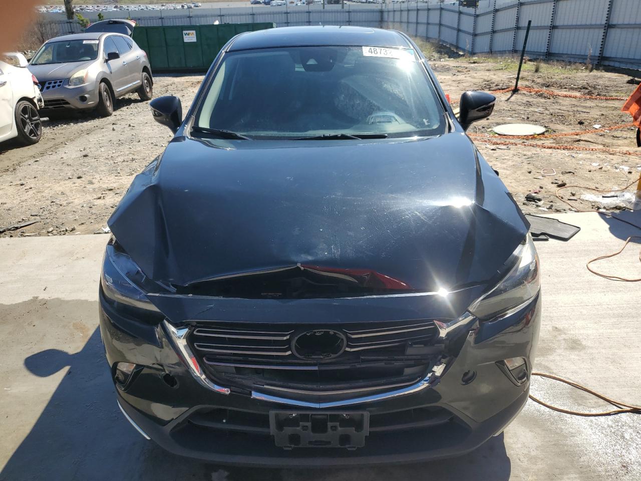 2019 Mazda CX-3 VIN JM1DKDD78K0420750 Copart auction photo, front end damage thumbnail 5