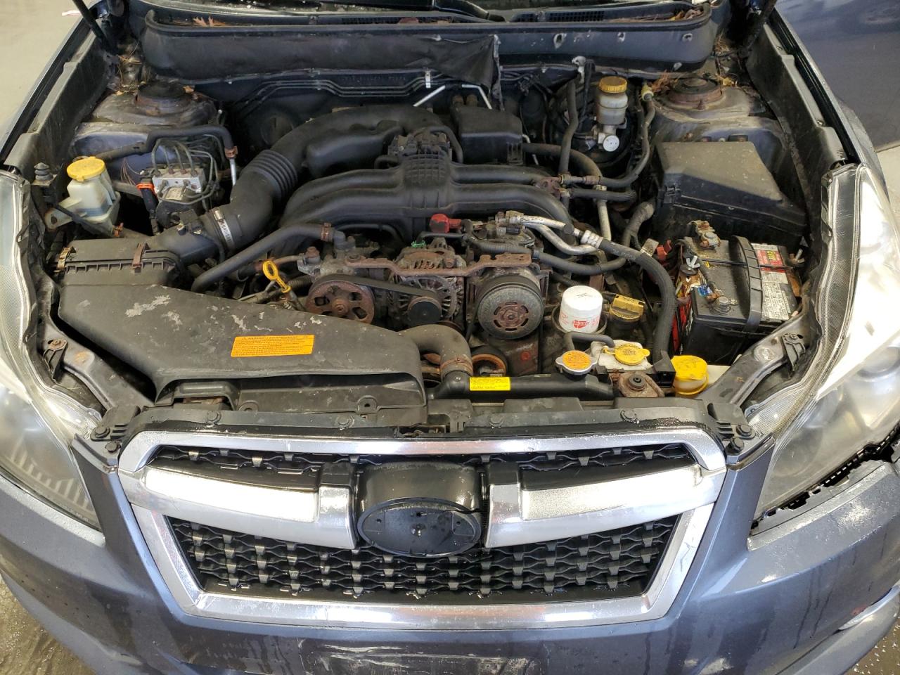 2014 Subaru Legacy VIN 4S3BMBA64E3015389 Copart auction photo, rear end / front end damage thumbnail 11