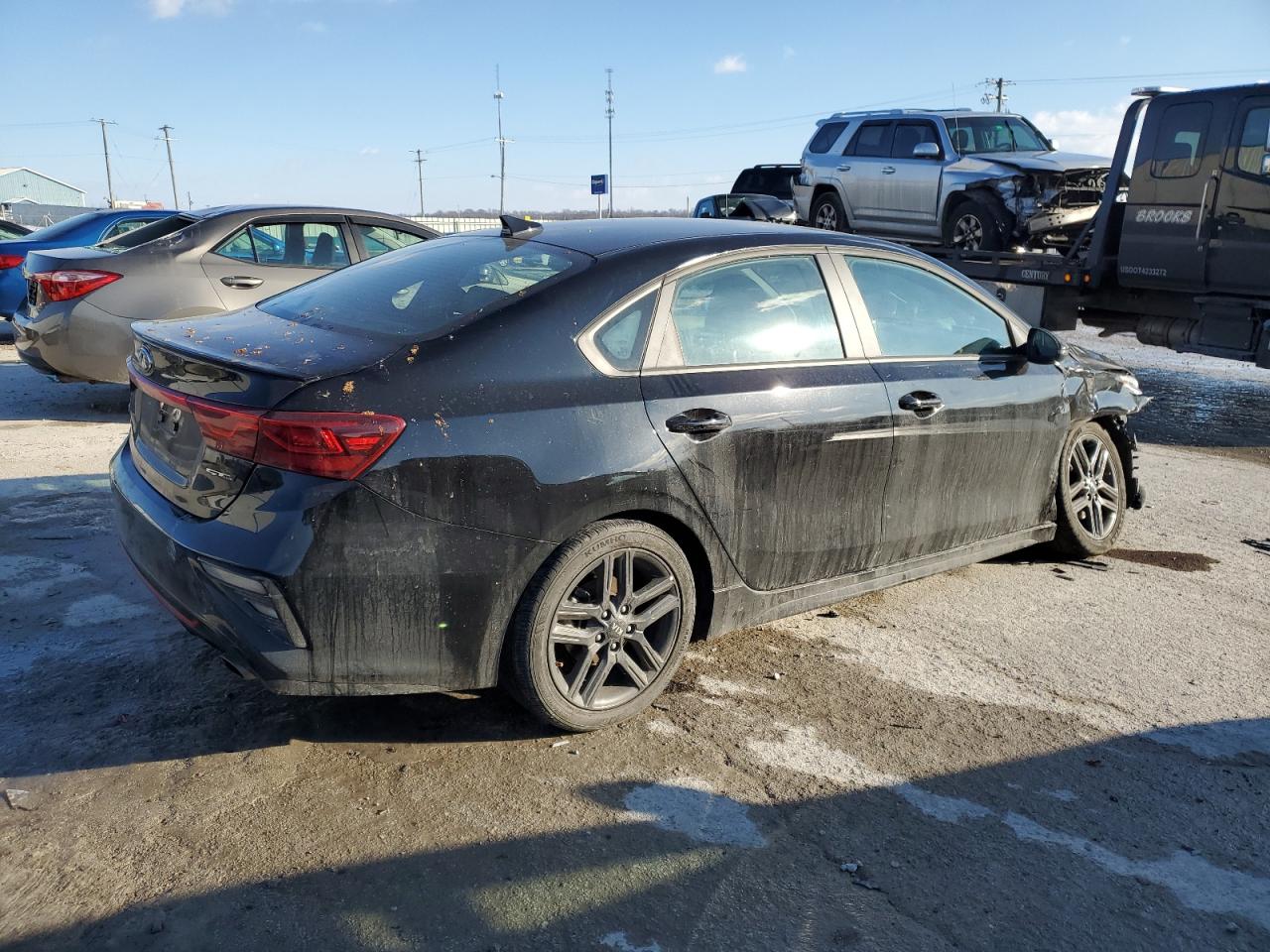 2021 KIA Forte VIN 3KPF34AD3ME402974 Copart auction photo, front end damage thumbnail 3