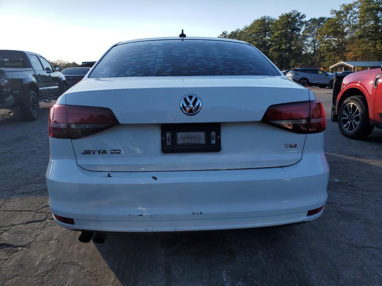 2016 Volkswagen Jetta VIN 3VWD67AJ3GM265192 Copart auction photo, front end / rear end damage thumbnail 6