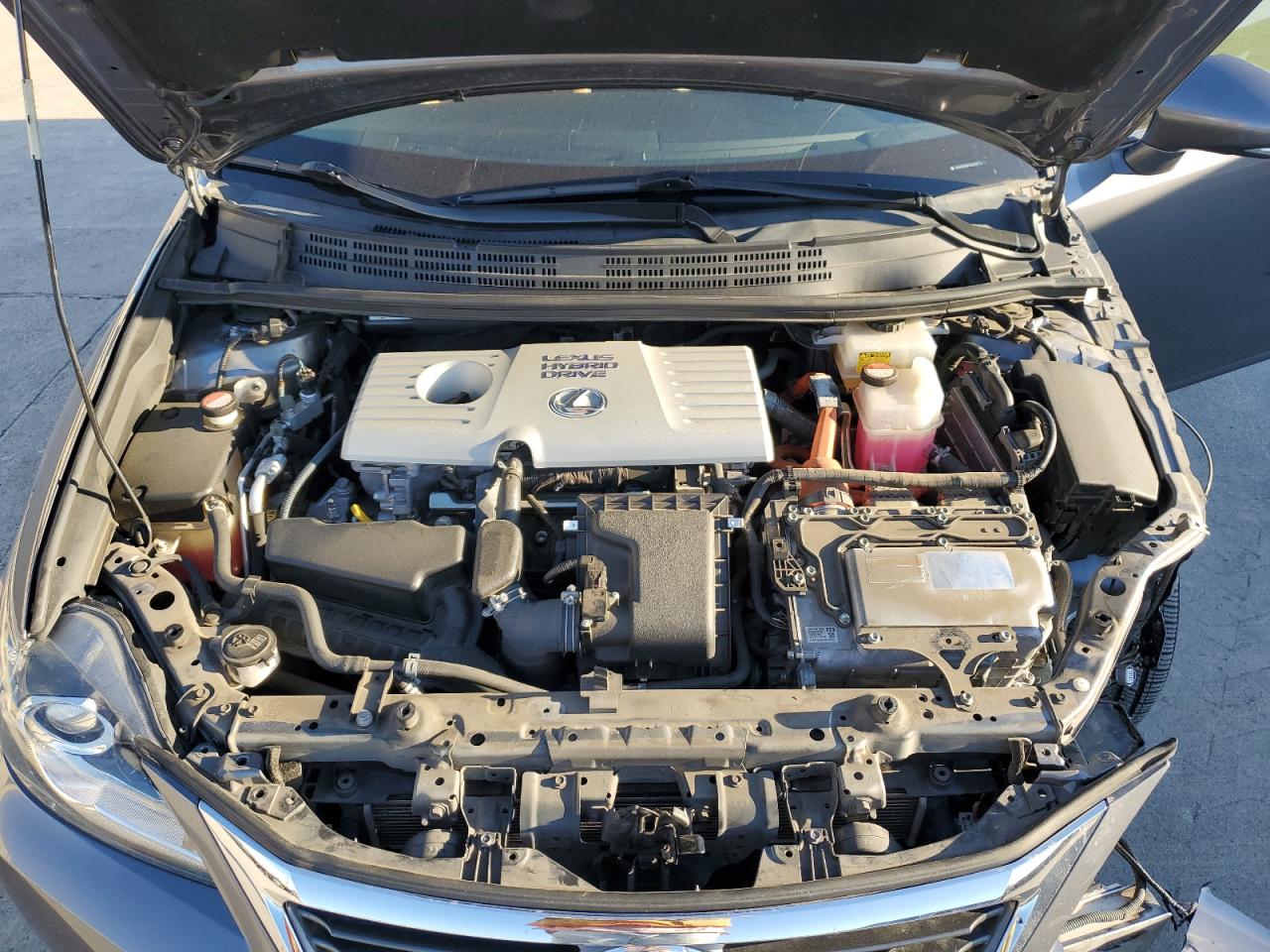 2015 Lexus CT VIN JTHKD5BH9F2242455 Copart auction photo, undercarriage / front end damage thumbnail 12