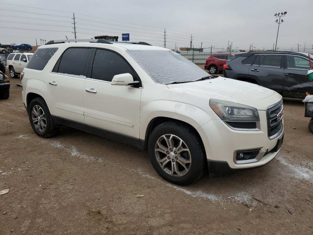 2014 GMC Acadia VIN 1GKKVSKD3EJ138076 Copart auction photo, rear end / front end damage thumbnail 4