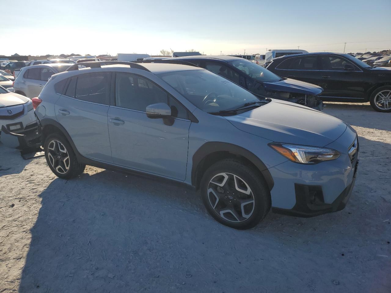 2019 Subaru XV VIN JF2GTAMC1KH226876 Copart auction photo, rear end / minor dent/scratches damage thumbnail 4
