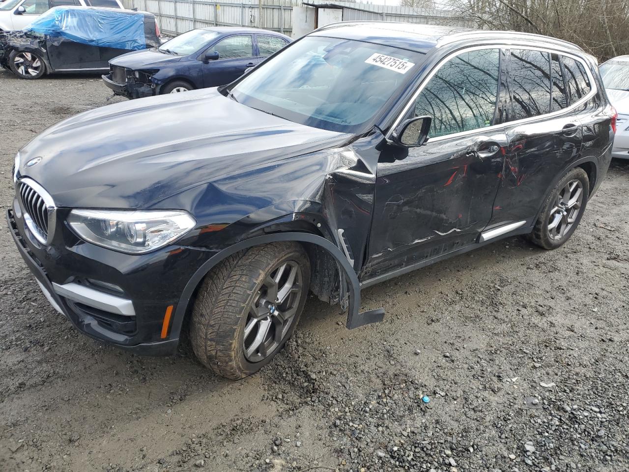 2020 BMW X3 VIN 5UXTY3C01L9B93599